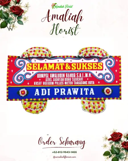 Papan Bunga Ucapan Selamat Ciwarna